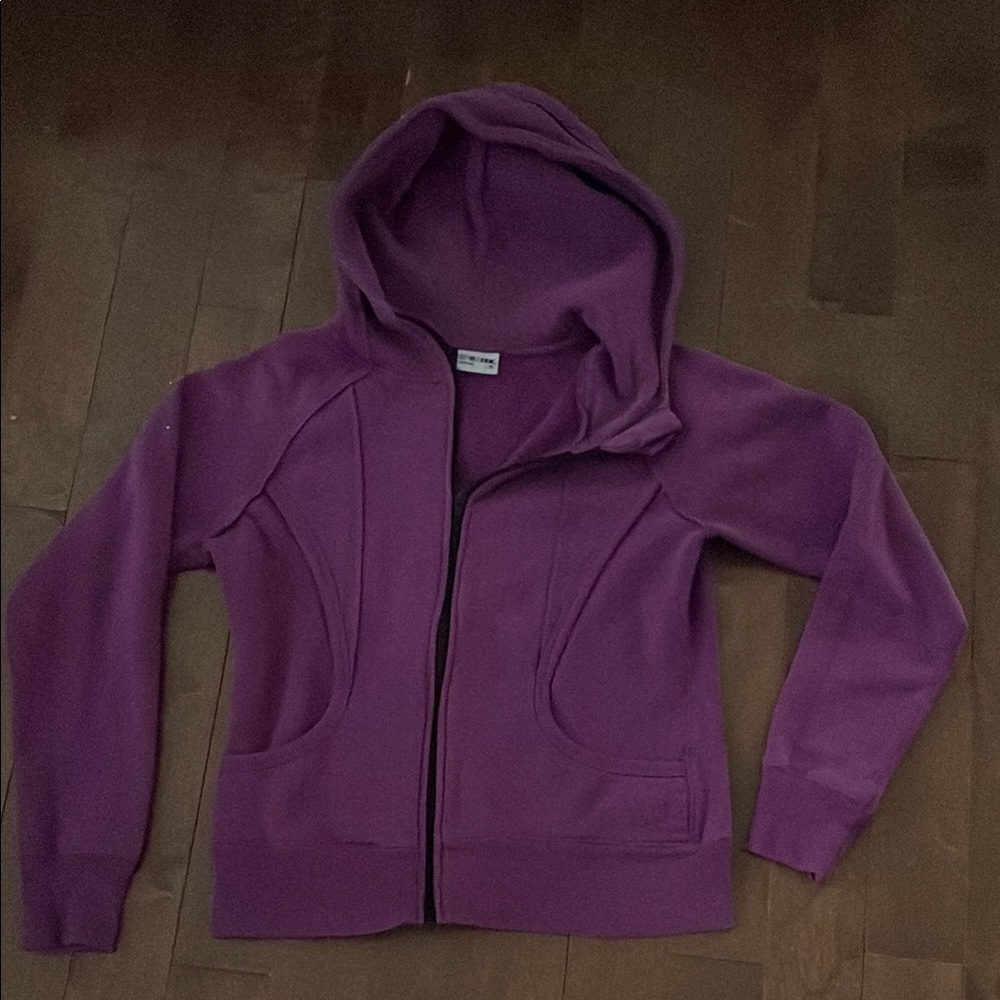 Purple Hooded Jacket